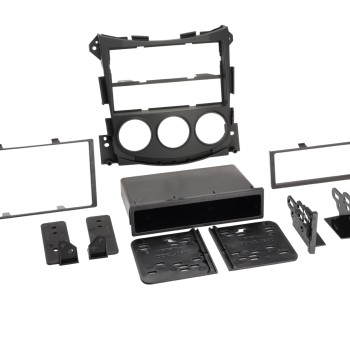 2-DIN Radioblende mit Fach Nissan 370Z ohne OEM Navigation