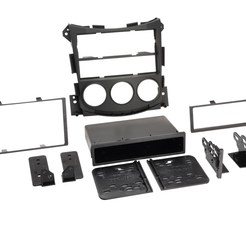 2-DIN Radioblende mit Fach Nissan 370Z ohne OEM Navigation