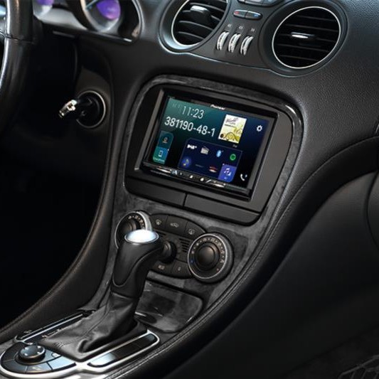 2-DIN Radioblende Mercedes SL-Klasse(R230) 08/2000-02/2006