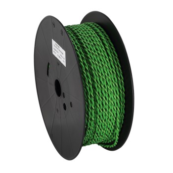 Verdrillte Kabel 2x2.50mm² Grün/Grün-Schwarz