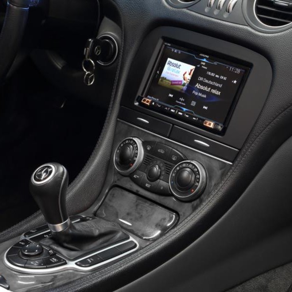 2-DIN Radioblende Mercedes SL-Klasse(R230) 03/2006-12/2011