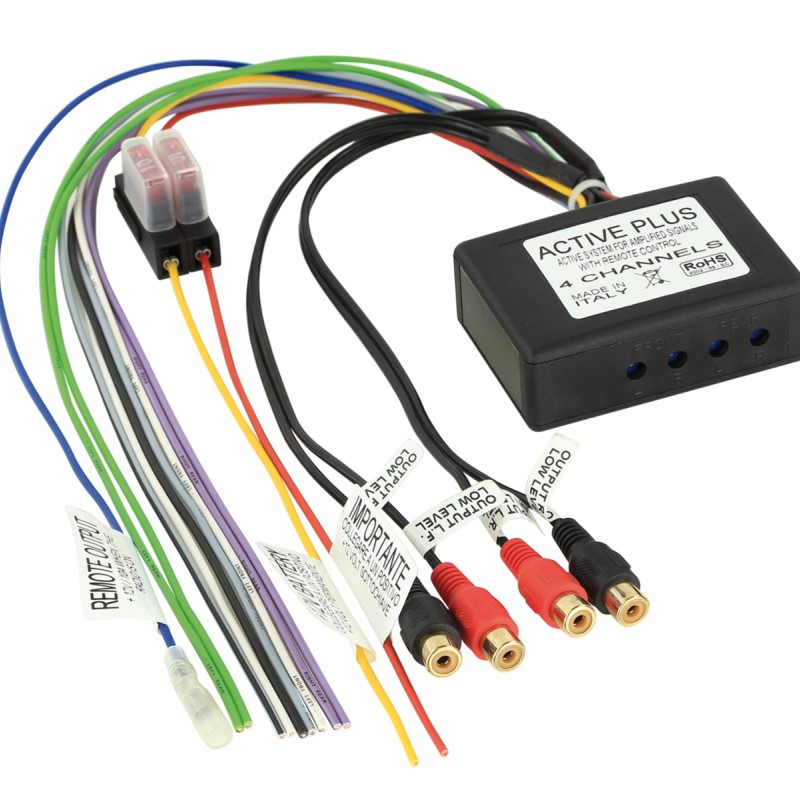 Aktivsystemadapter universal 4-Kanal 10A