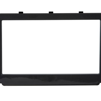 2-DIN Radioblende Toyota Hilux 2016-2020 Klavierlack