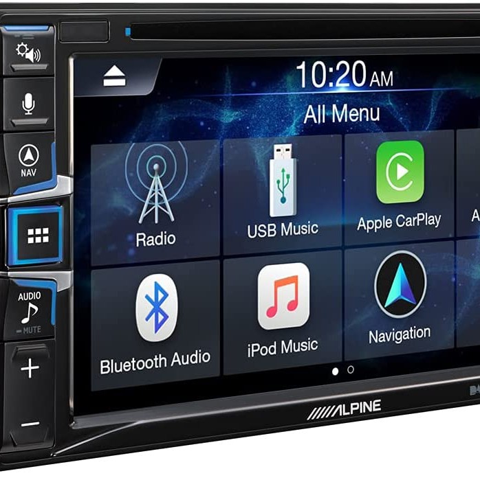 Alpine INE-W611D 6,5-Zoll-Touchscreen, integrierte Navigation, DAB +, HDMI, CD /