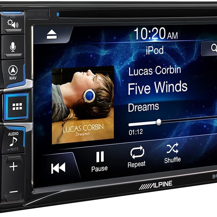 Alpine INE-W611D 6,5-Zoll-Touchscreen, integrierte Navigation, DAB +, HDMI, CD /