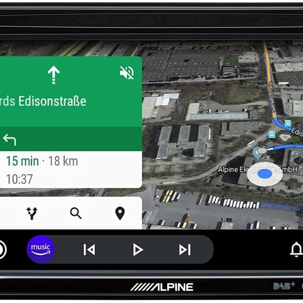 Alpine INE-W611D 6,5-Zoll-Touchscreen, integrierte Navigation, DAB +, HDMI, CD /