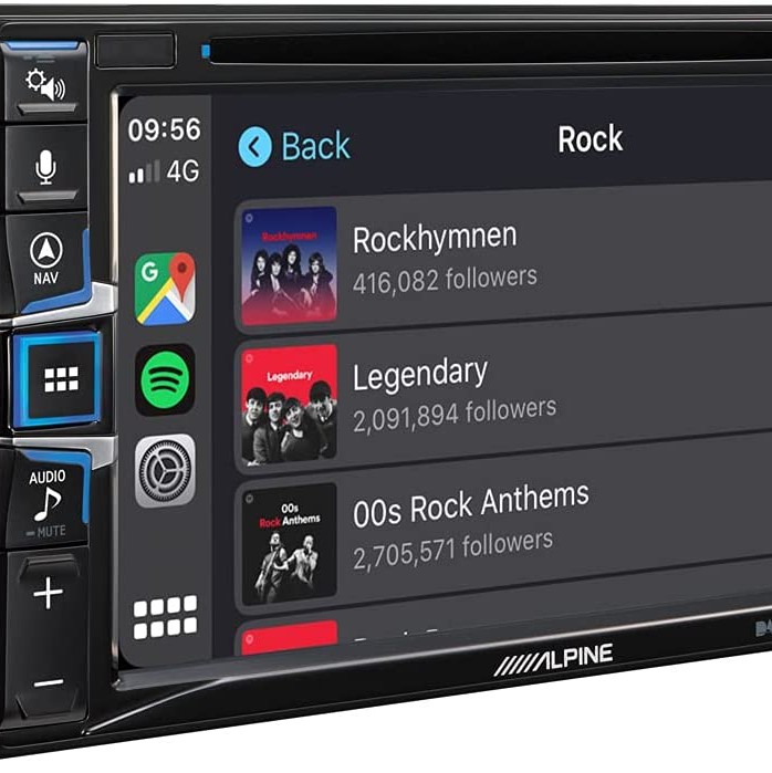 Alpine INE-W611D 6,5-Zoll-Touchscreen, integrierte Navigation, DAB +, HDMI, CD /