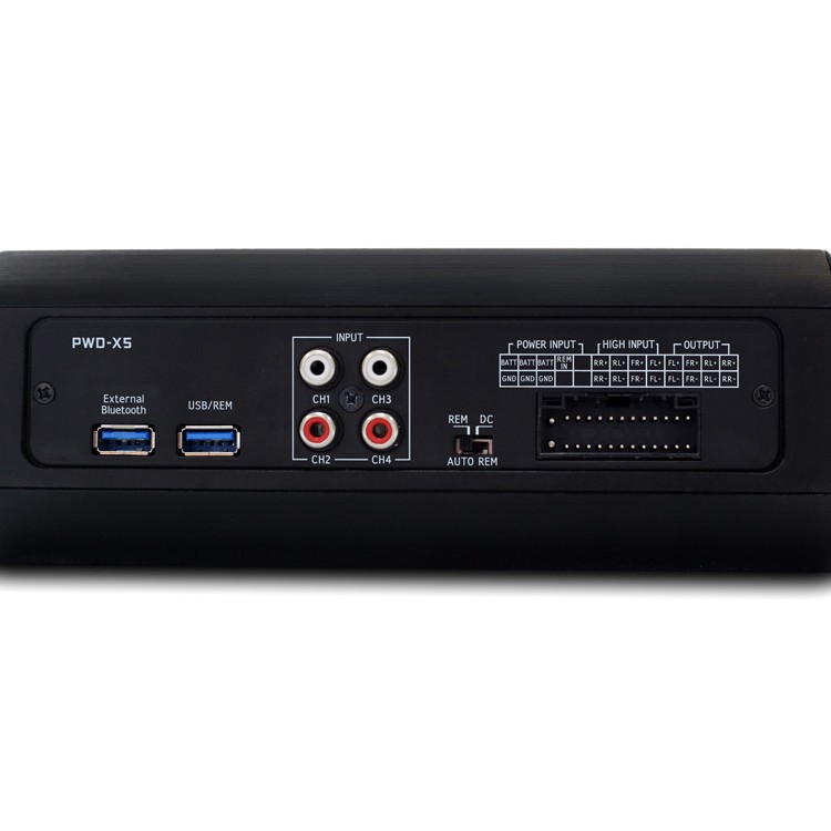 Alpine PWD-X5 4.1 DSP-Verstärker mit Subwoofer