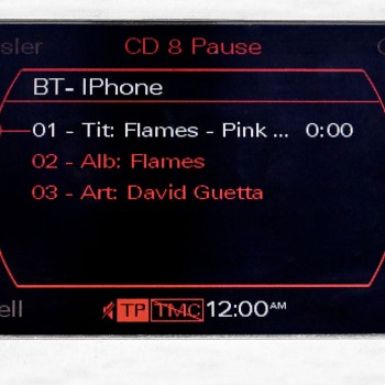 AUX, A2DP Bluetooth Plug and Play Music Receiver für MMI 2G