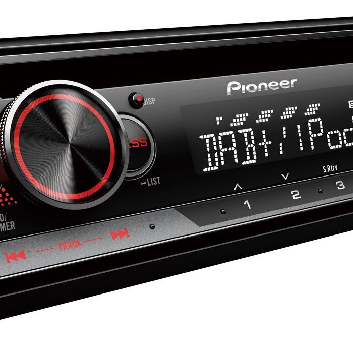 Pioneer DEH-S410DAB - CD/MP3-Autoradio mit DAB / USB / iPod / AUX-IN