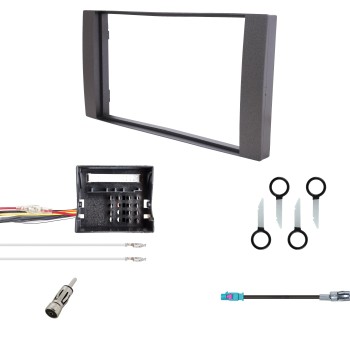 R-D022 Montageset für Ford C-Max schwarz matt lackiert