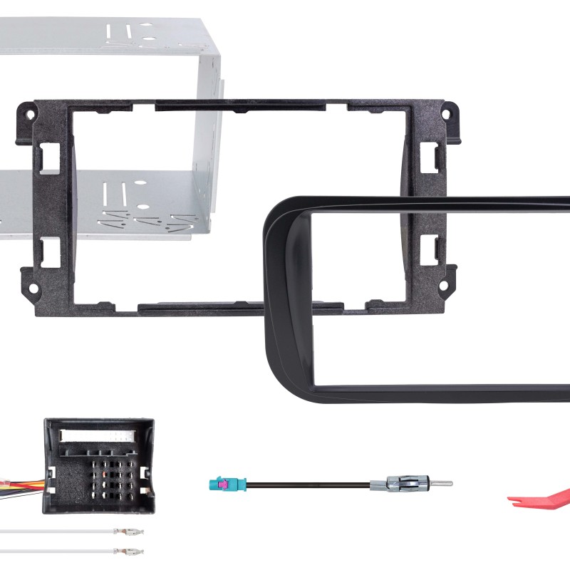 R-D024 Montageset für Ford Focus anthrazit lackiert
