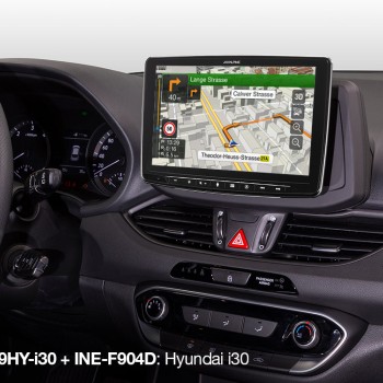 Alpine KIT-F9HY-i30 für iLX-F903D und INE-F904D