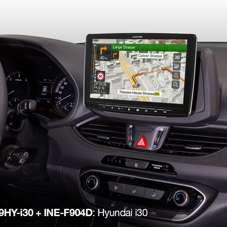 Alpine KIT-F9HY-i30 für iLX-F903D und INE-F904D