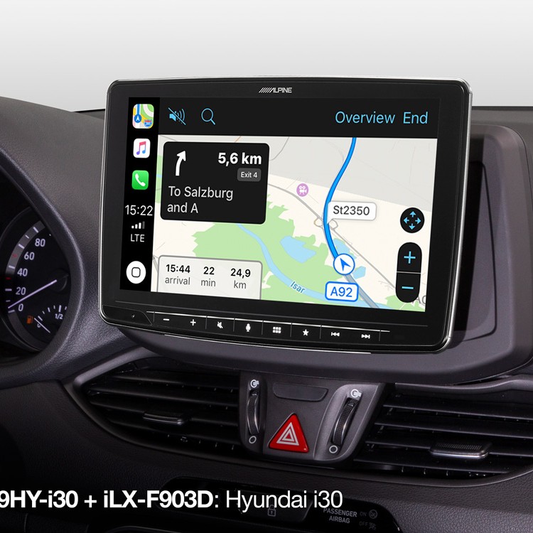 Alpine KIT-F9HY-i30 für iLX-F903D und INE-F904D