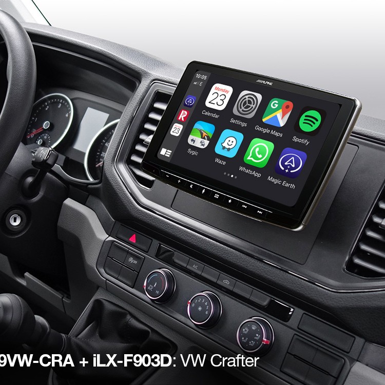 Alpine KIT-F9VW-CRA für iLX-F903D und iLX-F904D