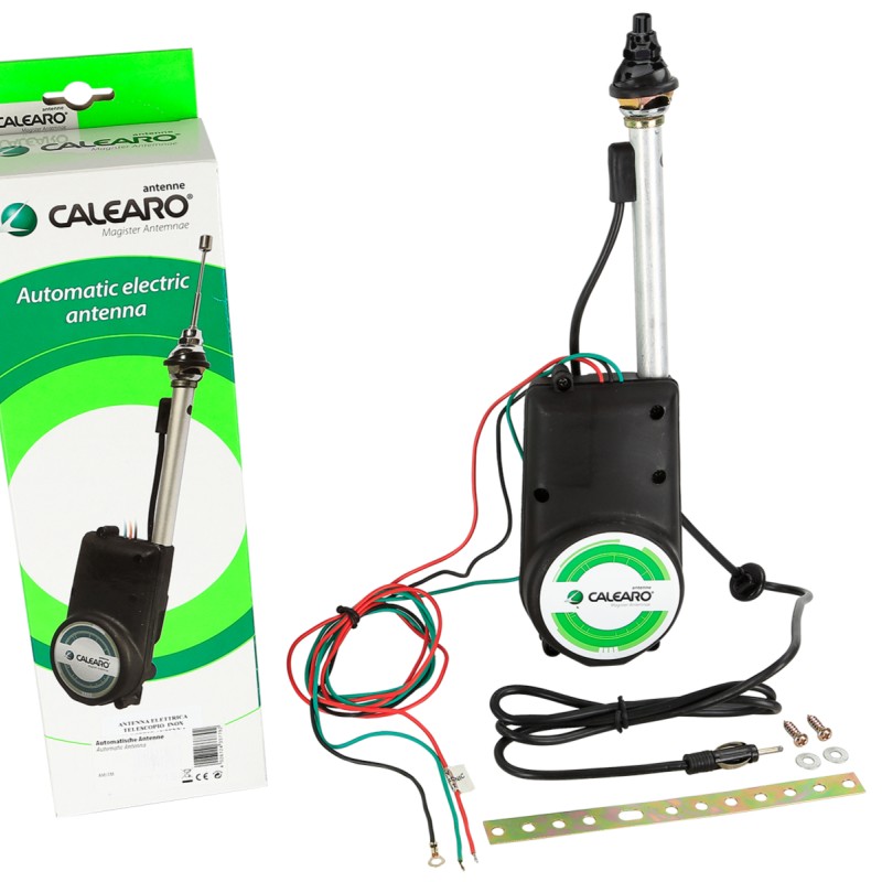 Teleskopantenne elektrisch / schwarz