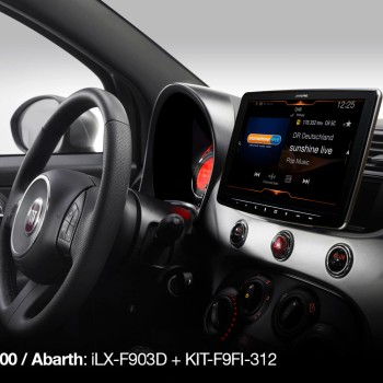 Alpine KIT-F9FI-312G (Grau) für iLX-F903D - iLX-F904D in grau