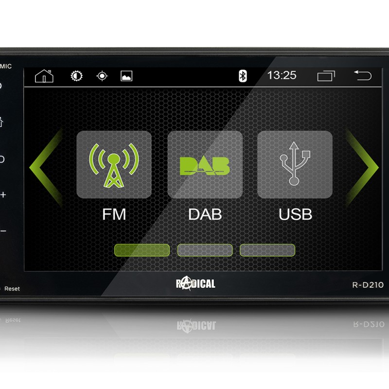 Radical R-D210 2-Din DAB+ für Audi A3