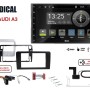 Radical R-D211 2-Din DAB+ Moniceiver für Audi A3