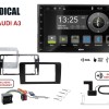 Radical R-D211 2-DIN DAB+ mit Montageset für Audi A3