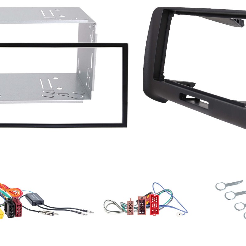 Radical R-D211 2-DIN DAB+ mit Montageset für Audi TT Teilaktiv