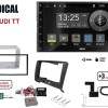 Radical R-D211 2-DIN DAB+ mit Montageset für Audi TT Vollaktiv
