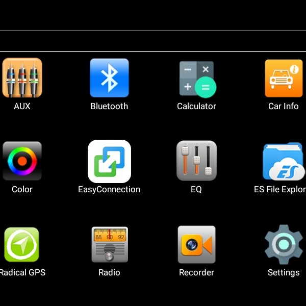Radical R-D211 2-DIN DAB+ mit Montageset für Audi A4 Teilaktiv