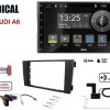 Radical R-D211 2-DIN DAB+ mit Montageset für Audi A6
