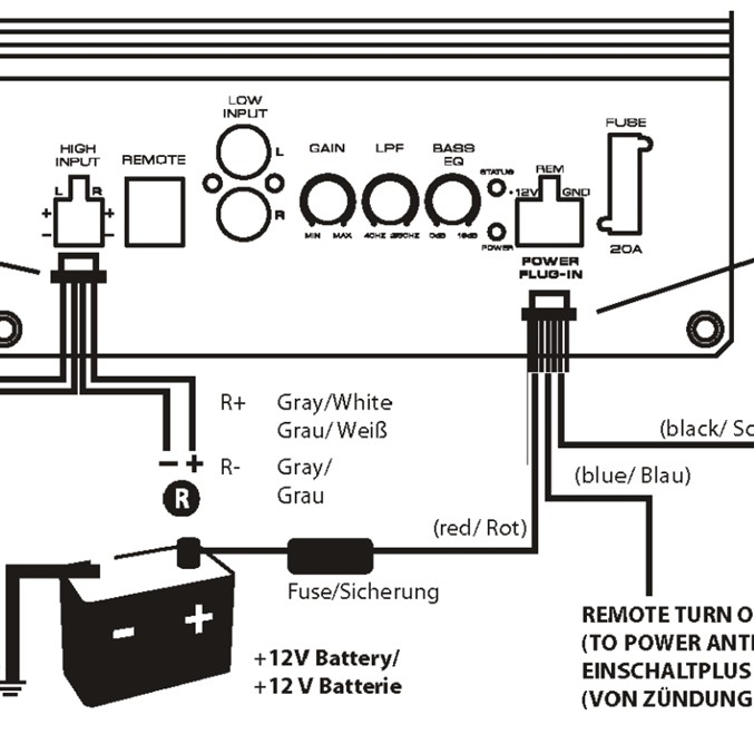 ETON Move ET-M10-300AR 25 cm Subwooferbox aktiv