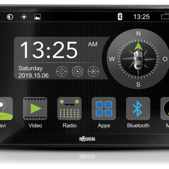 Radical R-D211 2-DIN DAB+ mit Montageset für R-D211 und Opel