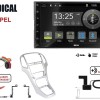 Radical R-D211 2-DIN DAB+ mit Montageset für R-D211 und Opel
