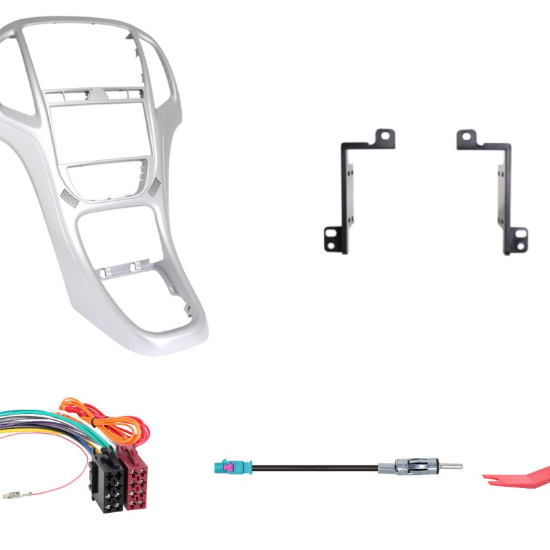Radical R-D211 2-DIN DAB+ mit Montageset für R-D211 und Opel