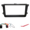 Radical R-D211 2-DIN DAB+ mit Montageset für VW SEAT SKODA