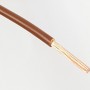 Installationskabel 1mm² Braun 100% Kupfer