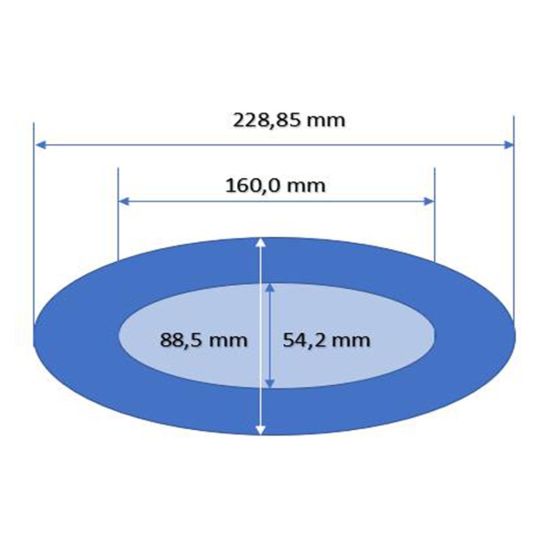 Ford Emblem Kamera zum Austausch des OEM Ford Logos