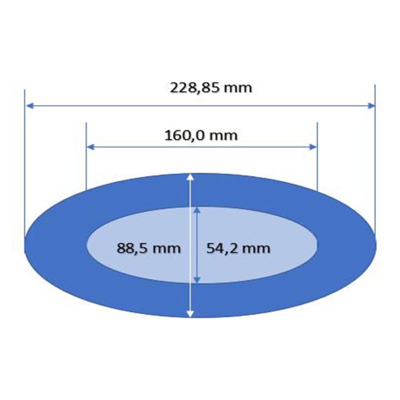 Ford Emblem Kamera zum Austausch des OEM Ford Logos