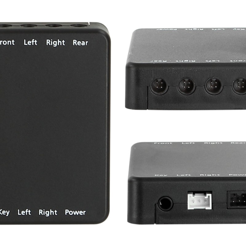 Interface zur Umschaltung von 4 Kameras auf einen Video Eingang