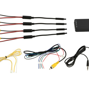 Interface zur Umschaltung von 4 Kameras auf einen Video Eingang