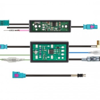 DAB+ Verstärker und Signalsplitter - DIN Set