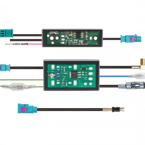 DAB+ Verstärker und Signalsplitter - DIN Set