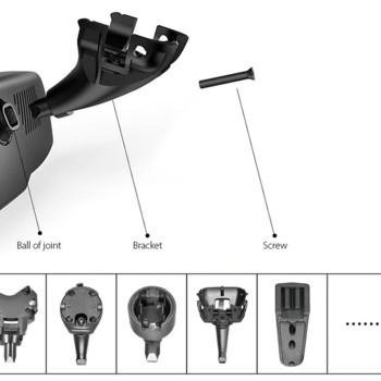 Spiegelmonitor Scheibenhalter Audi diverse Fahrzeuge