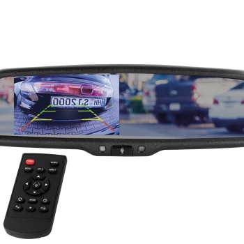 Spiegelmonitor 4.3 2x Video Eingang extrem hell