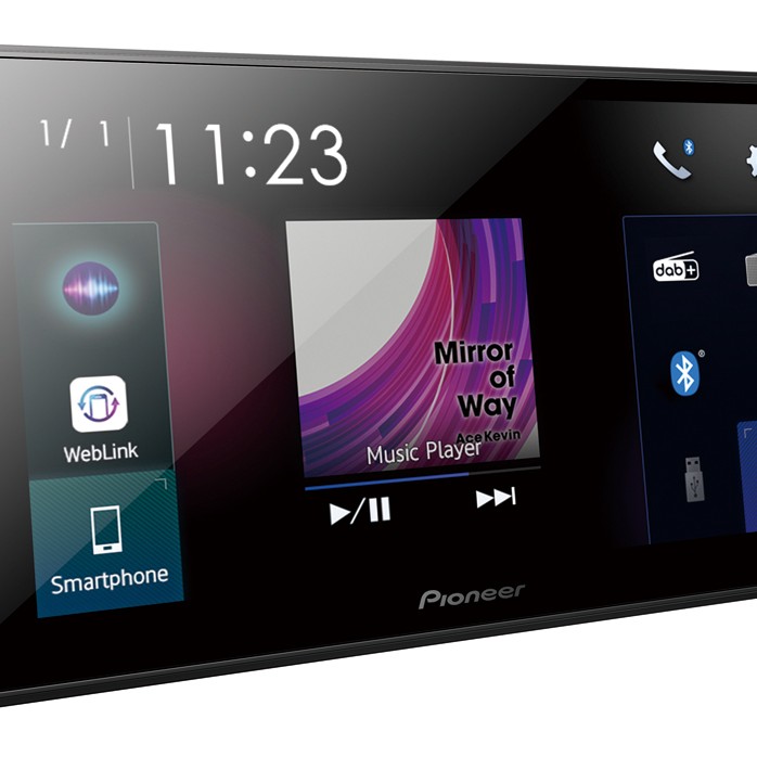 PIONEER SPH-DA250DAB 2-DIN DAB+ CarPlay und Android Auto,