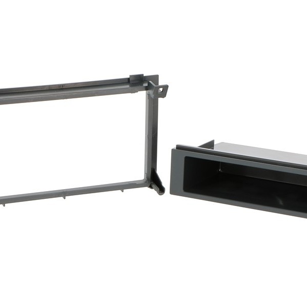 Radioblende SAAB 9.3 ab 2006 2DIN mit Fach schwarz