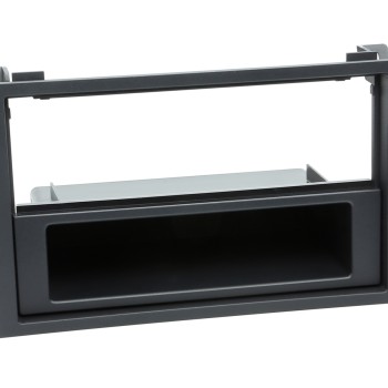 Radioblende SAAB 9.3 ab 2006 2DIN mit Fach schwarz