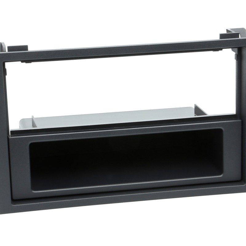 Radioblende SAAB 9.3 ab 2006 2DIN mit Fach schwarz