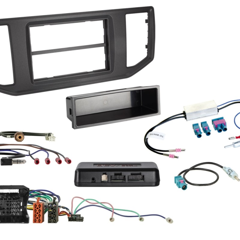 2-DIN Kit mit Fach MAN TGE/VW Crafter/Grand California