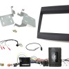 2-DIN Kit Porsche Cayenne 2011-2016 Infodapter/Amp schwarz