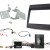 2-DIN Kit Porsche Cayenne 2011-2016 Infodapter/Amp schwarz